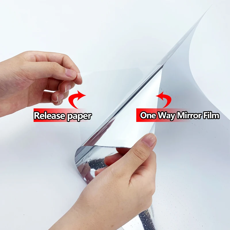 Privacy Window Film Sun Blocking Mirror Reflective Window Tint One Way Heat Control Vinyl Anti UV Glass Stickers For Home Office window film window privacy film window tint sticker
