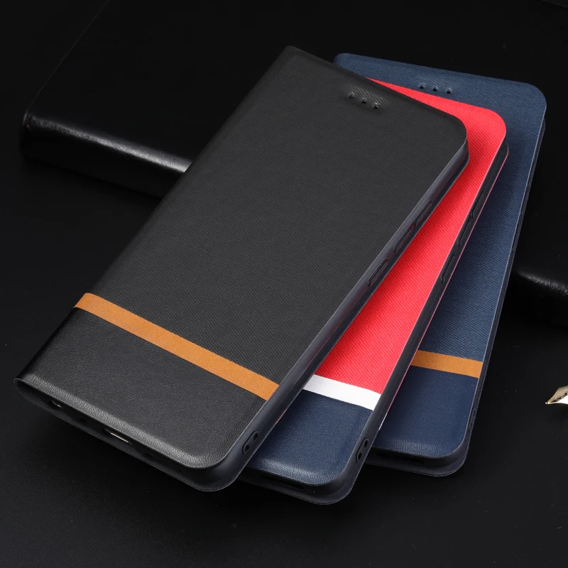 Кожаный флип чехол для телефона zte blade 20 smart v10 v9 vita v8 lite a5 a7 2019 a610 axon 7 mini 10 pro