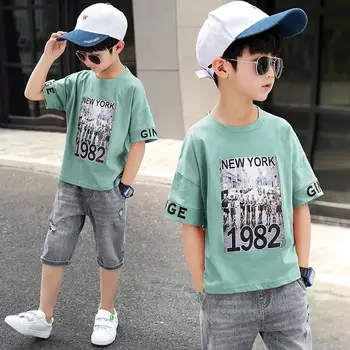 

Children's clothing boys summer clothing 2020 new handsome boys Korean version of western style net red fashionable summer suit