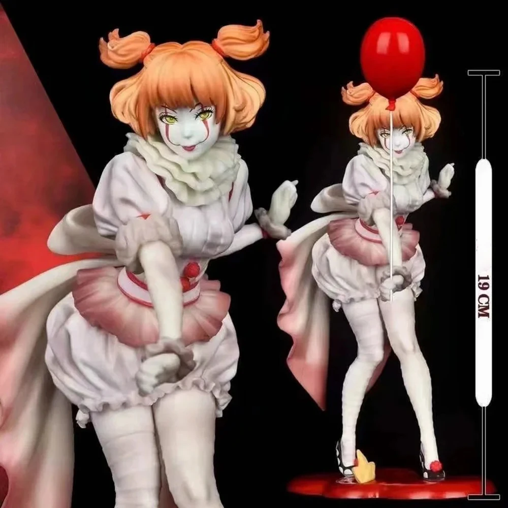 2021 аниме It Pennywise фигурки Джокера девушки Стивена Кинга IT клоун ПВХ фигура модели