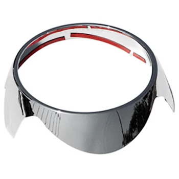 

Car Styling Abs Chrome Exterior Front Center Decoration Ring Cover Trim for Mercedes-Benz Vito W447 2014-2018