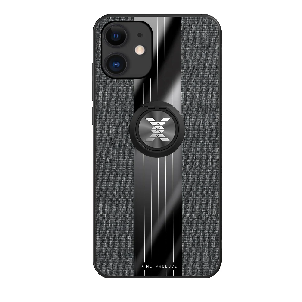 360 чехол с кольцом для пальца iPhone 7 8 Plus X XS XR Xsmax Магнитный 6 6S 11 11Pro 11ProMax |
