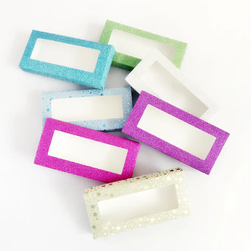 The inner packing MJS4 коробка для хранения искусственных ресниц, коробка для хранения накладных ресниц, портативная коробка для макияжа ресниц, упаковка - Цвет: The inner packing
