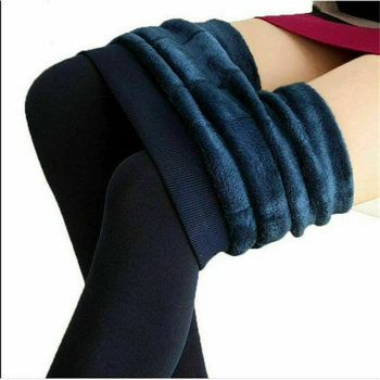 

Women Winter Tights Thermal Thick Fleece Skinny Trousers Elasticity Tights Jeggings Winter Warm Stretchy Slim Skinny Trousers