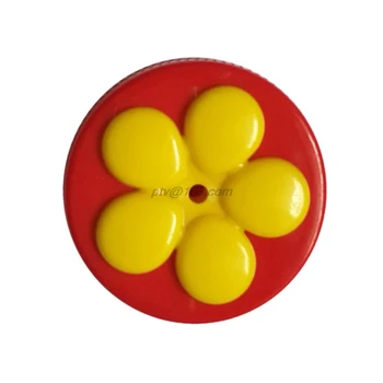 

Flowers Shape Handhold Bird Hummingbird Feeder Drinker Plastic Seed and Water Dispenser Feeding for Small Birds Supplies