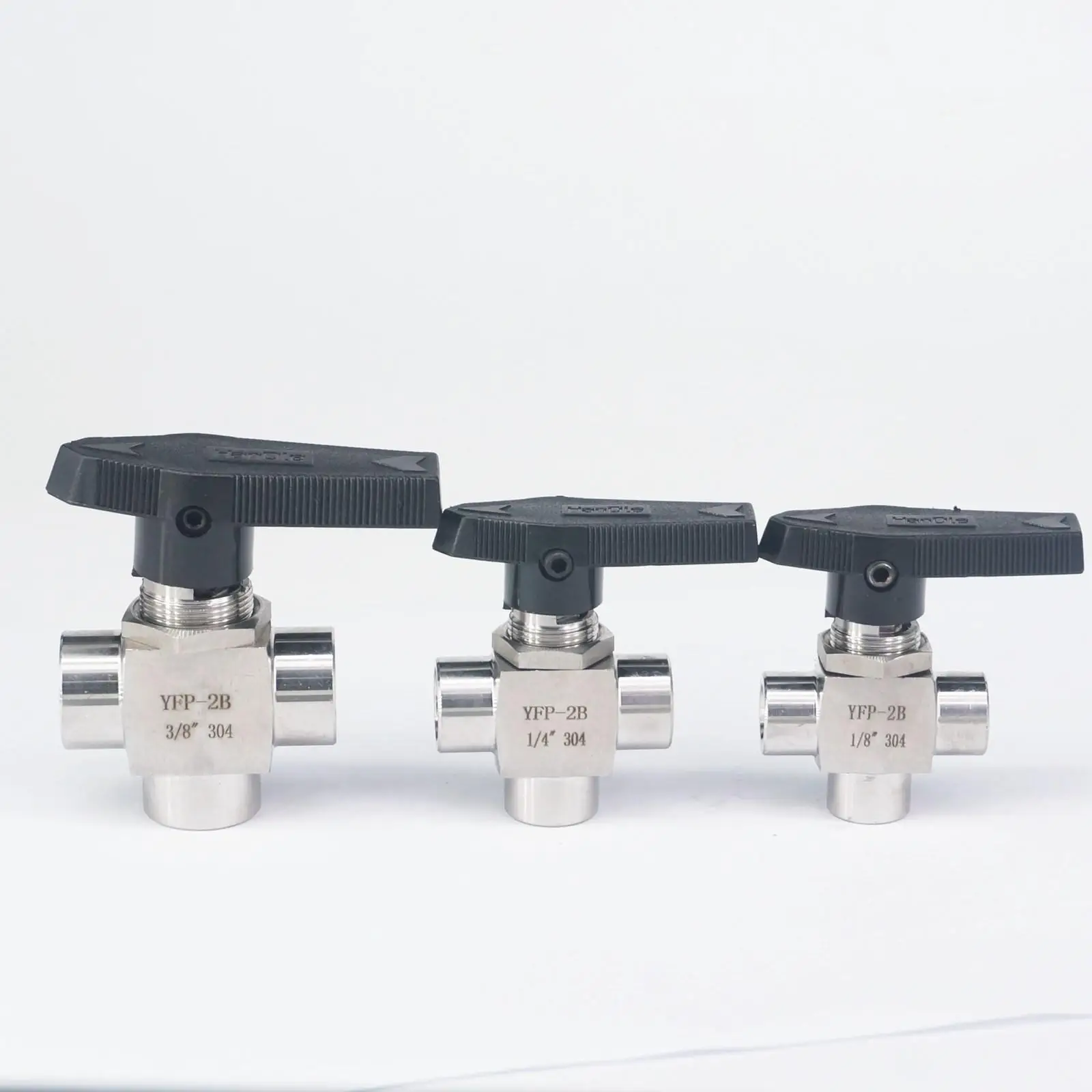 1/8 &quot1/4&quot 3/8 &quot1/2&quot 3/4 &quotBSP Женский 304 нержавеющая сталь L порт шаровой клапан 915
