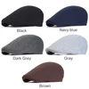 Cotton Newsboy Caps Men Women Hat Soft Casual Beret Solid Unisex Retro Hat Driver Flat Cap The waiter Cap ► Photo 3/6