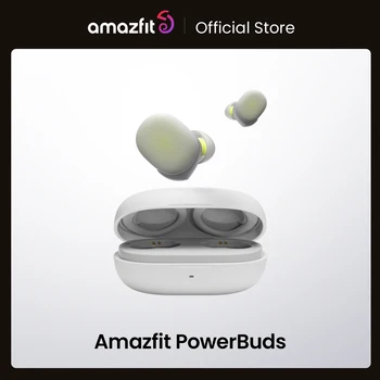2020 CES Amazfit Powerbuds TWS Wireless Earhook Earphones Heart Rate Monitor Bluetooth-compatible Headphones For iOS Android 1
