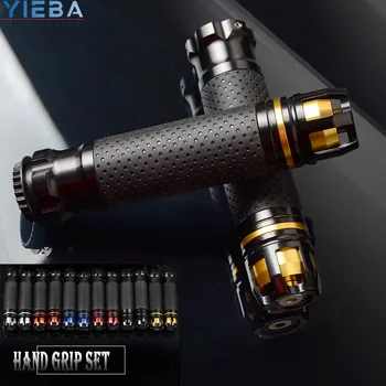 

For HONDA MSX 125 Cb600f GT650R Bandit 400 XT600 Vespa Virago 250 X Hot-selling 7/8" 22mm Motorcycle Handle Bar Hand Grips fit