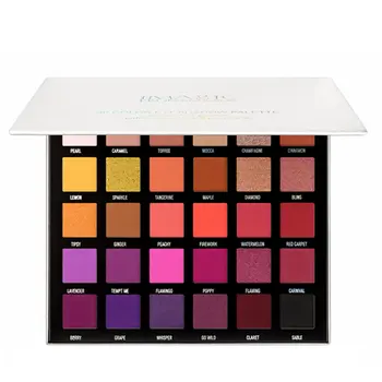 

1Pc 30 Colors Portable Eyeshadow Compact Lustre Eyeshadow Compact Premium Eyeshadow Palette Practical Female Eyeshadow Pallet