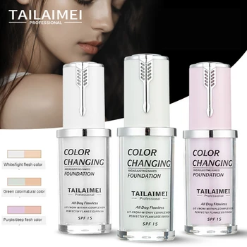 

40ml Color Changing Liquid Foundation Oil-control Concealer Cream Hydrating Long Lasting Makeup Foundation Maquiagem
