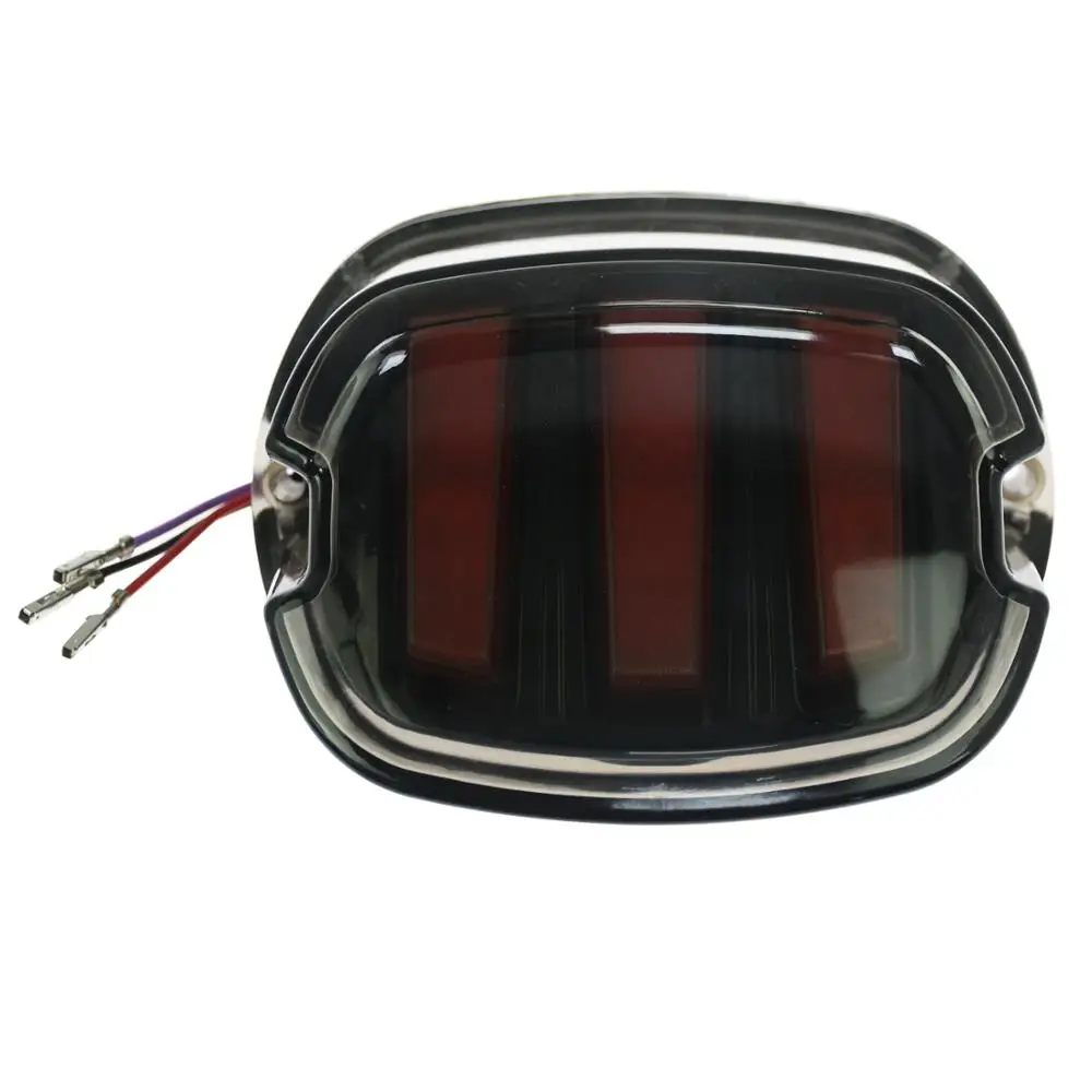  Motorcycle Red Brake Turn Signal Taillights License Plate LED Tail Light For Harley Touring Sportst - 4000131242356