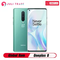 Смартфон OnePlus 8 с глобальной прошивкой, 8 Гб ОЗУ 128 Гб ПЗУ, Snapdragon 865, AMOLED экран 6,55 дюйма, 4300 мАч, зарядное устройство 30T, 48 МП, NFC, Android 10