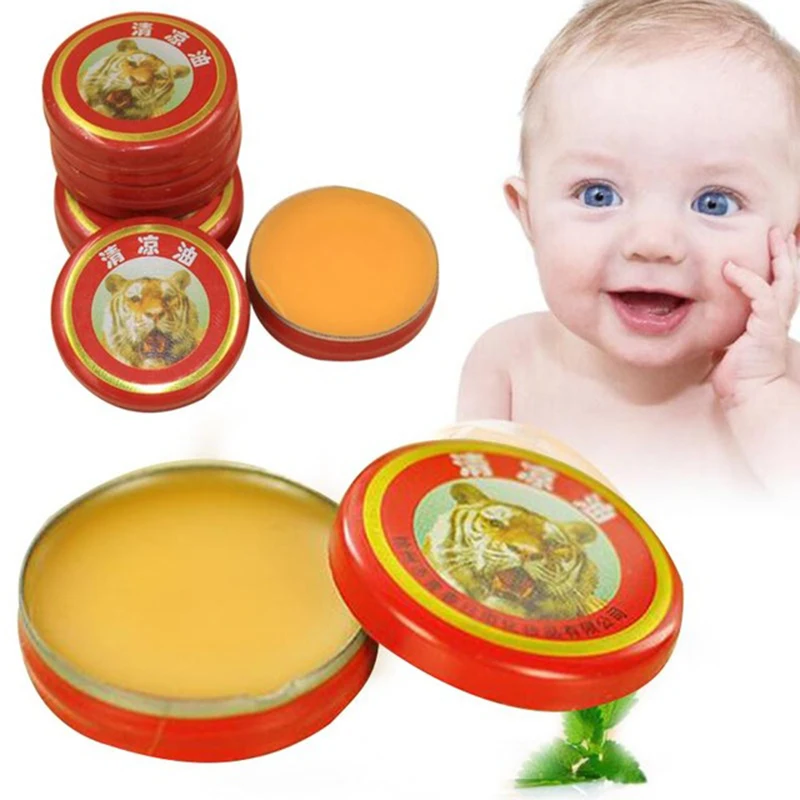 Relief Headache Anti Mosquito Oil Massage Red Tiger Head Menthol Balm Refreshing Rejuvenating Heatstroke Repellent Million Oil|Repellents| - AliExpress