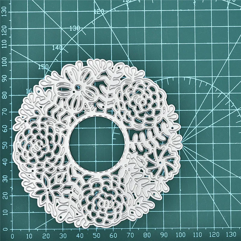 

DiyArts Flower Dies Circle Metal Cutting Dies New 2019 for Card Making Scrapbooking Dies Embossing Paper Stencil Craft Dies