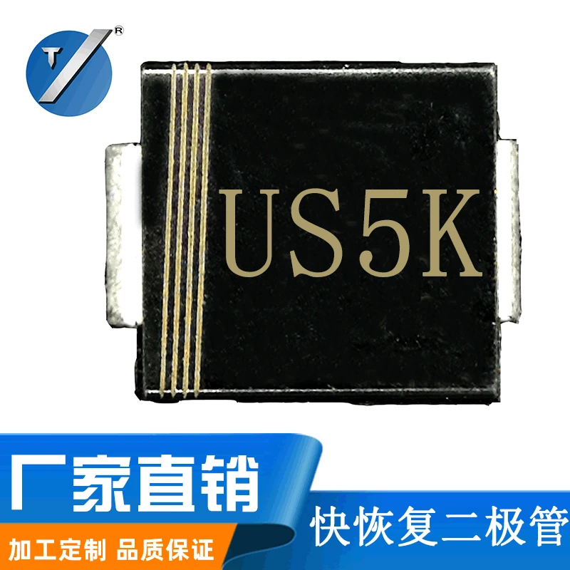 

Manufacturers Direct Selling 5A800V Fast-recovery Diode SMC Package US5K SMD Diode US5K