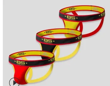 

wholesale 3pcs/lot Men's Breathable cotton U convex Underwears G String Gay T Pants 8.6yy