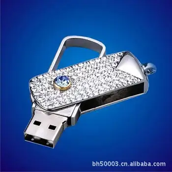 

Jewelry Rotating U Disk, Metal U Disk, Plastic USB Drive, Mini USB Disk, Gift USB Drive