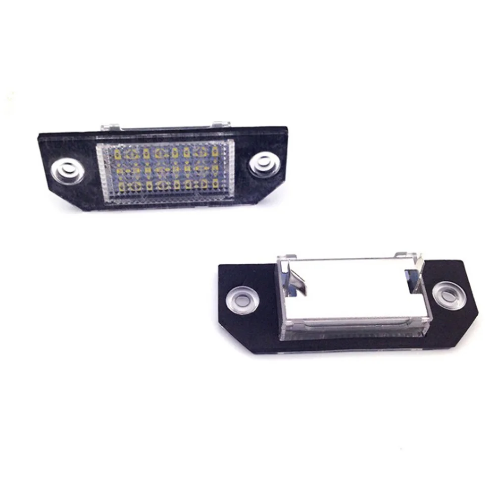 

2pcs Car License Plate Lights 12V LED Number Lamps Plate Light Tail Light For 03-18 Ford Focus C-MAX 03-08 MK2 Auto Parts