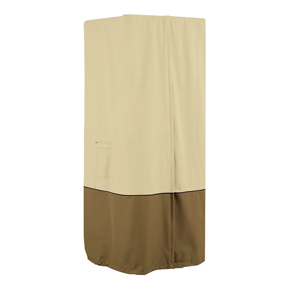 

UV Protector Zipper With Table Veranda Stand-Up Outdoor Dustproof Patio Heater Cover Oxford Cloth Garden Canopy Rainproof Winter