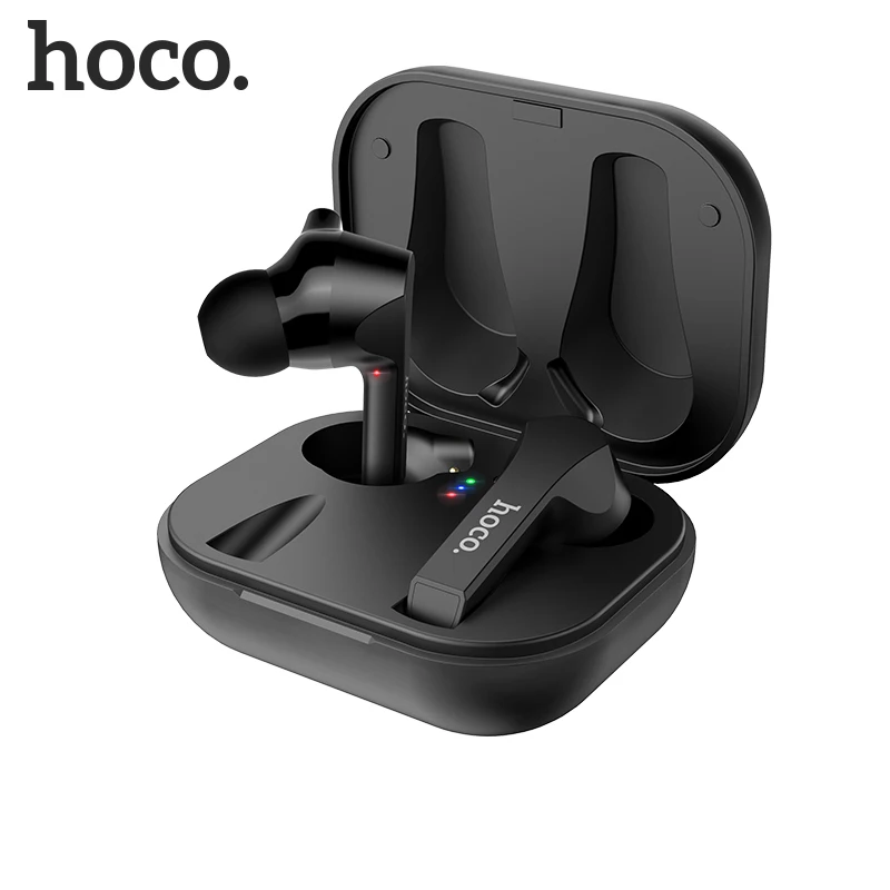 Беспроводное зарядное устройство HOCO ES34 наушники вкладыши TWS Bluetooth 5 0 3D спортивные
