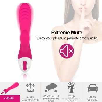 Powerful Rabbit G-Spot Penis Dildo Vibrator Sex Toys for Women Adults Products Clitoris Sucker Chargable Female for Couples 3