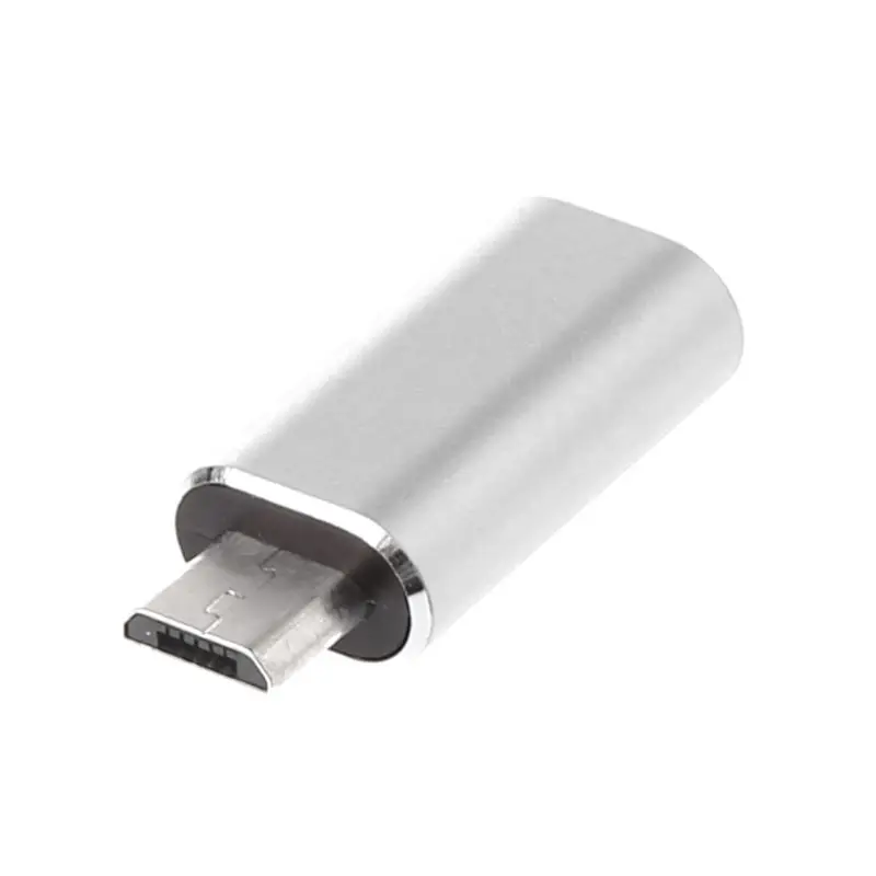 8Pin Lightning Кабель для Micro USB разъем адаптера для samsung Xiaomi huawei Android мобильного телефона планшета ПК - Цвет: Белый