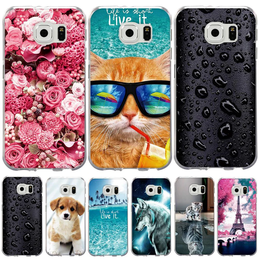 

Case For Samsung Galaxy S7 Case Cover for Samsung Galaxy S5 S6 Case Silicon Cover for Samsung S7 S6 G920F S5 i9600 Cover Fundas