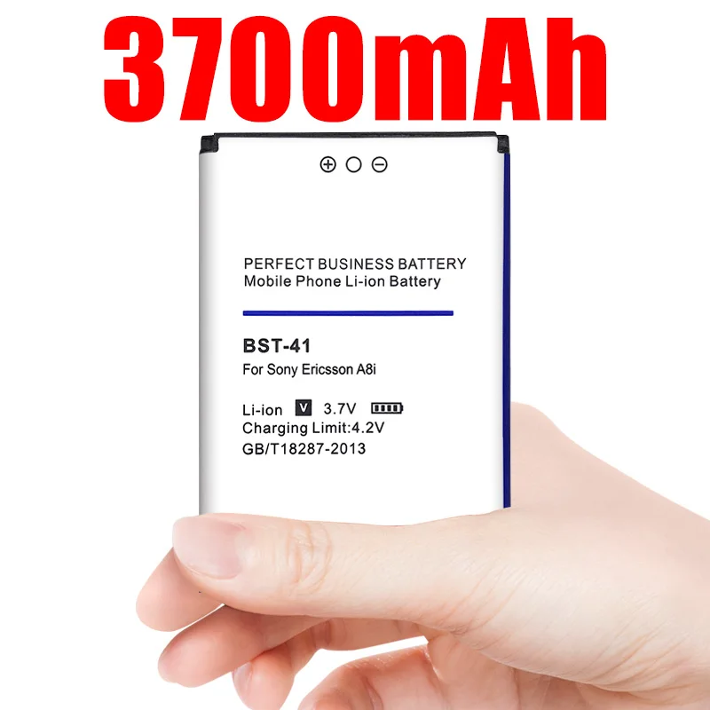 3700 мАч BST 41 батарея высокого качества для Sony Ericsson Xperia PLAY R800 R800i A8i M1i X1 X2 X2i X10 X10i Play