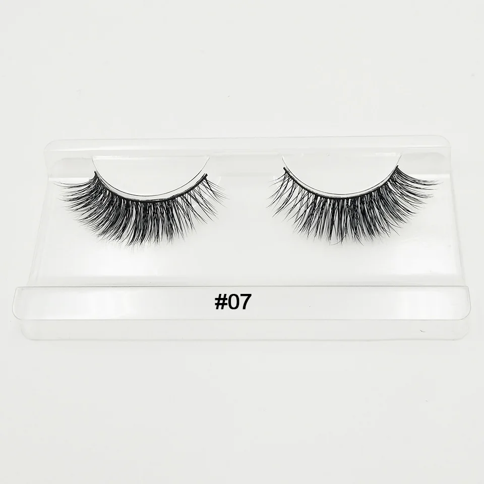 30 pairs X07 30 пар, без коробки, норковые ресницы, Объемные Накладные ресницы ручной работы, натуральные ресницы, 8 стилей, без грубости, норковые ресницы для макияжа - Цвет: 30 pairs X07
