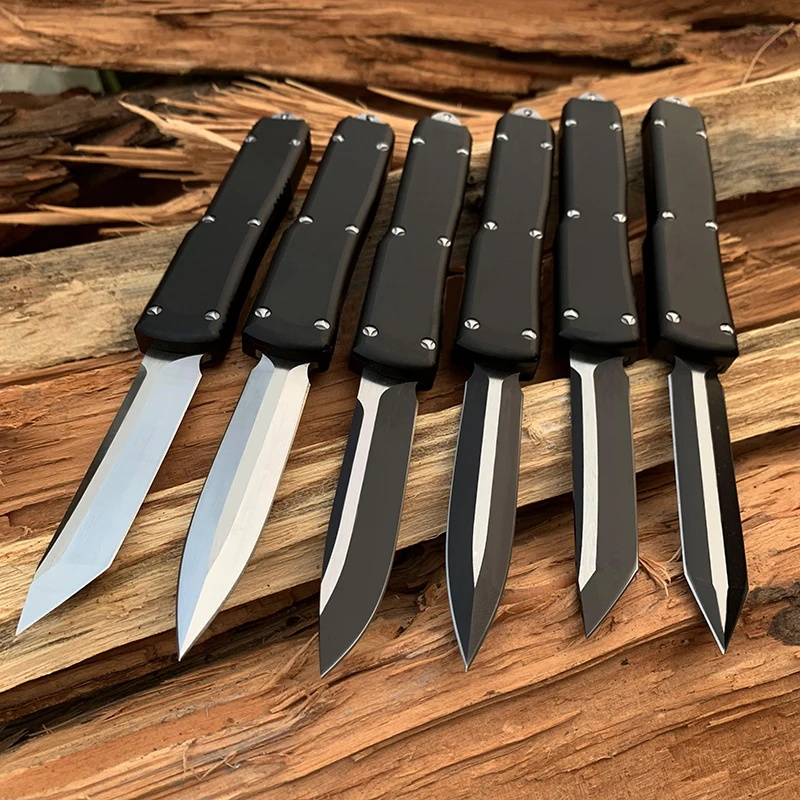 

12 model UT Folding knife D2 Aluminum handle camping survival outdoor EDC hunt Tactical tools dinner Household kitchen knife