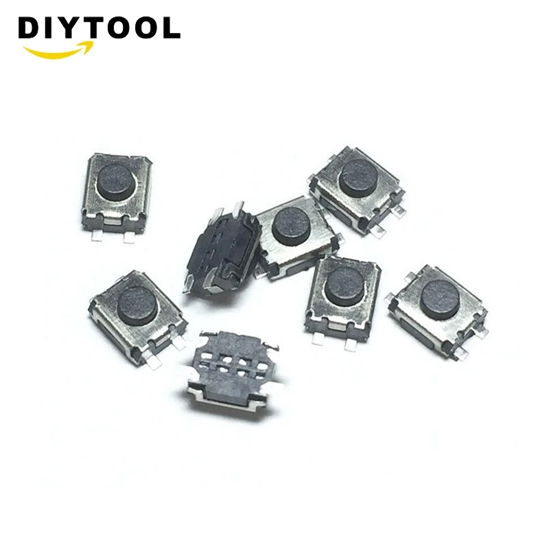 

50pcs/100pcs 3×4×2mm Mini Tact Tactile Push Button Switch SMD-4Pin new