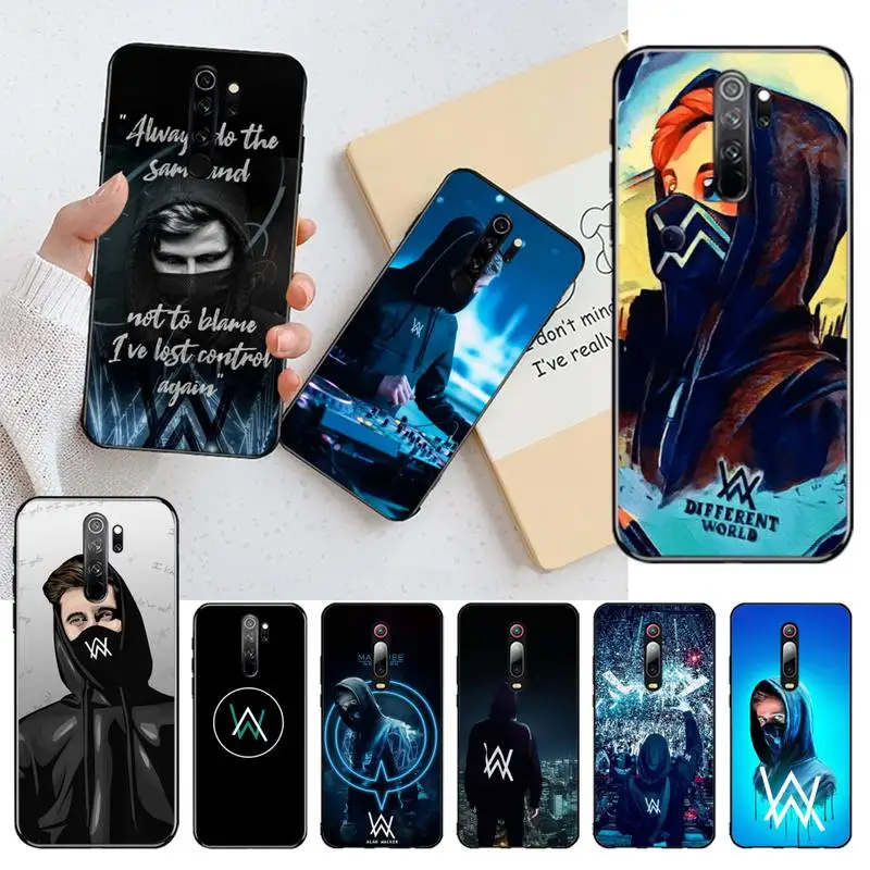 KPUSAGRT alan walker чехол для телефона Redmi Note 9 8 8T 8A 7 6 6A Go Pro Max K20 K30 | Мобильные телефоны и