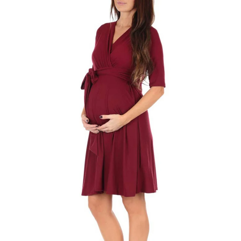 

Women Nursing Dress Pregnancy&maternity Pajamas Sleepwear Nursing Pregnant Pajamas Breastfeeding Elegant Maternity Clothes