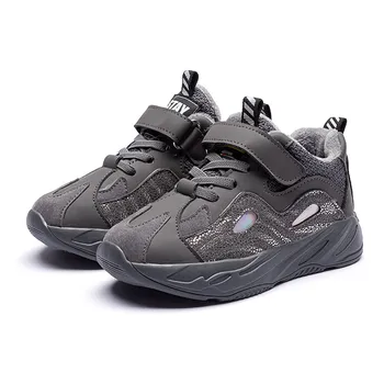 

Winter Autumn Kids Shoes Children Sneakers Running Walking Boys Sport Shoes Plus Velve Shock Absorption SHBX007