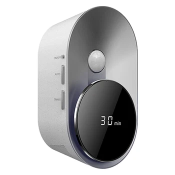

Air Purifier ligent Sensor LED Sn Backlight Odor Eliminator Air Cleaner Portable for Bathroom Toilet EU Plug
