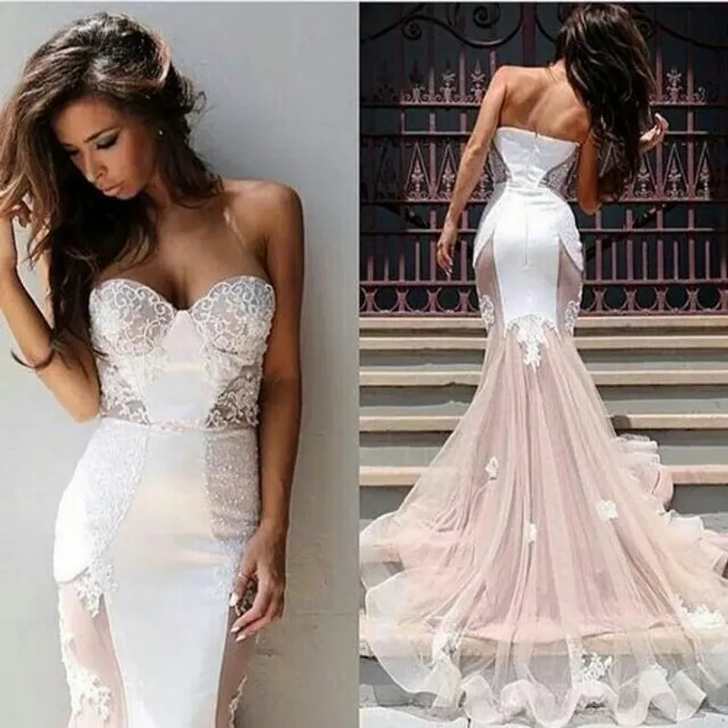 

Sexy Trumpet/Mermaid 2018 Sweetheart Off the Shoulder Lace Vestido De Noiva Bridal gown vestido de noiva bridesmaid dresses