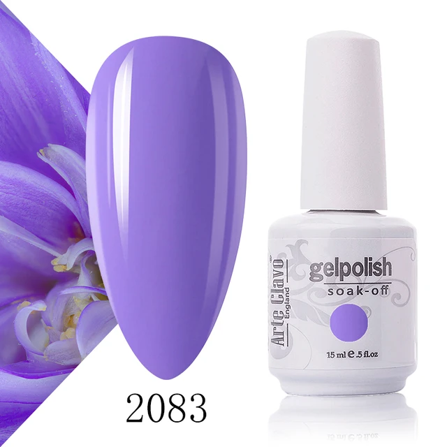 Arte Clavo 131 Colors Gel Polish Nail Gel Varnish Paint Semi Permanent Nails Art Gel Nail Polish For Manicure Top Coat Base Coat 2084