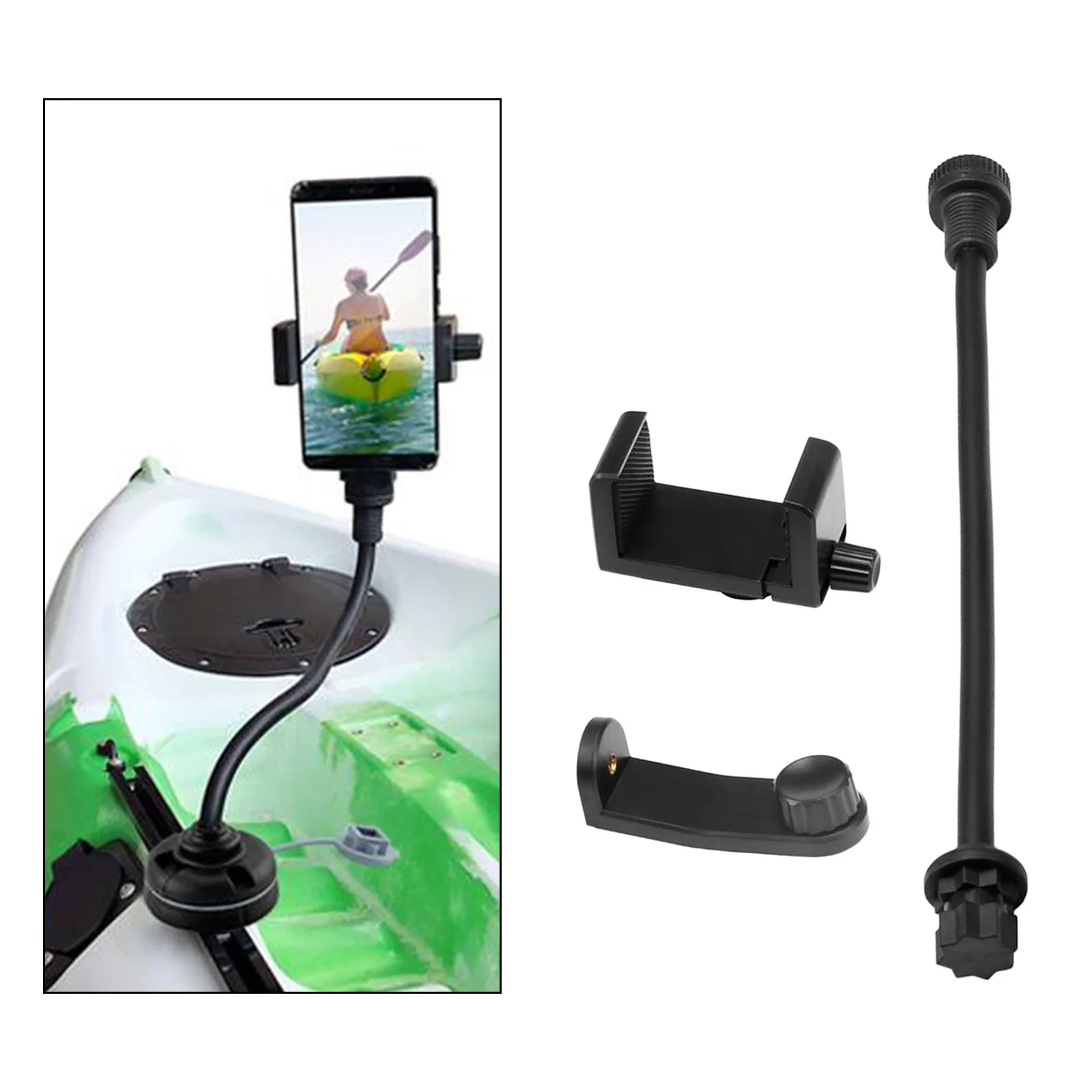 Adjustable Kayak Phone Mount Boat Bracket Canoe Camera Support Holder Bracket