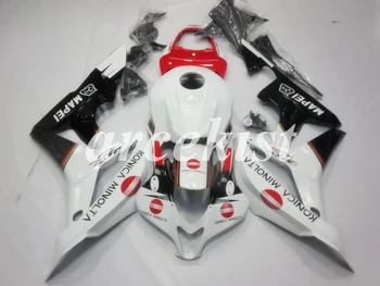 

New ABS Injection Mold motorcycle Fairings Kit Fit For Honda CBR600RR F5 07 08 2007 2008 bodywork set Custom White