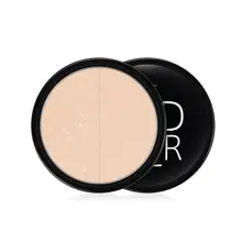 Уход за кожей лица макияж пудра 3 цвета мягкий контроль выработки кожного жира нажатии Настройка порошок макияж тональный, для придания яркости Отбеливающая увлажняющая основа