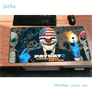 

Payday mousepad 700x400x3mm xl Computer mouse mat gamer gamepad best gaming mousemat desk pad Colourful padmouse