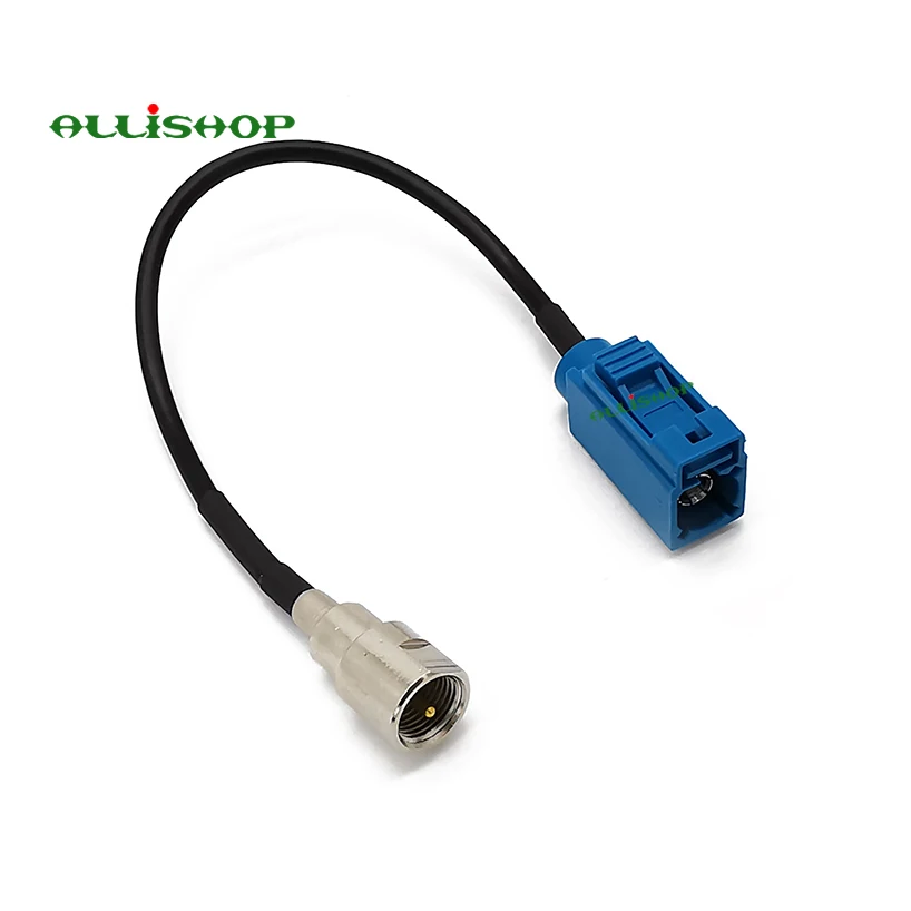 Автомобильная антенна GPS адаптер FME штекер к Fakra Z гнездо коаксиальный Pigtail Jumper