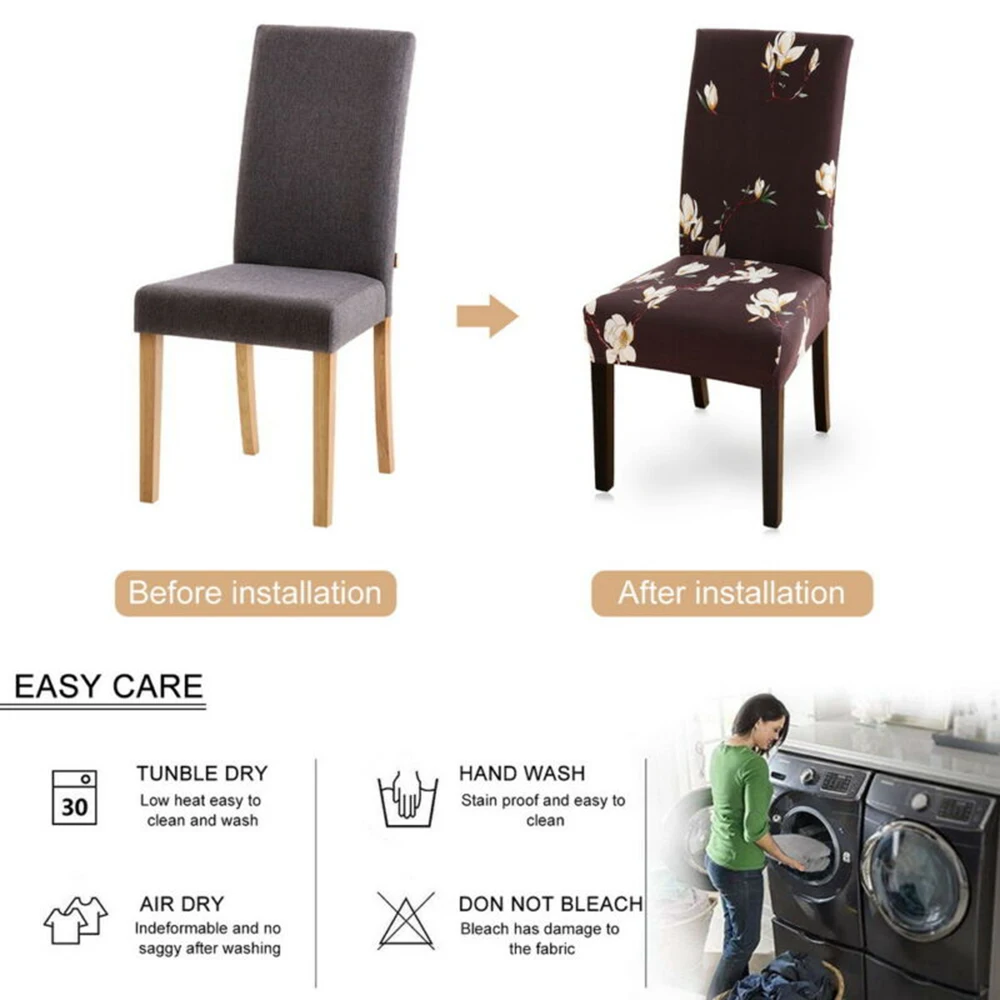 Стрейч спандекс свадебные банкетные чехлы на стулья вечерние декоративные чехлы на сиденья для столовой