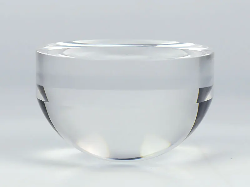 3X оптическая плоско выпуклая стеклянная линза круглые куполообразные лупы для чтения настольная сферическая оптика увеличительное стекло