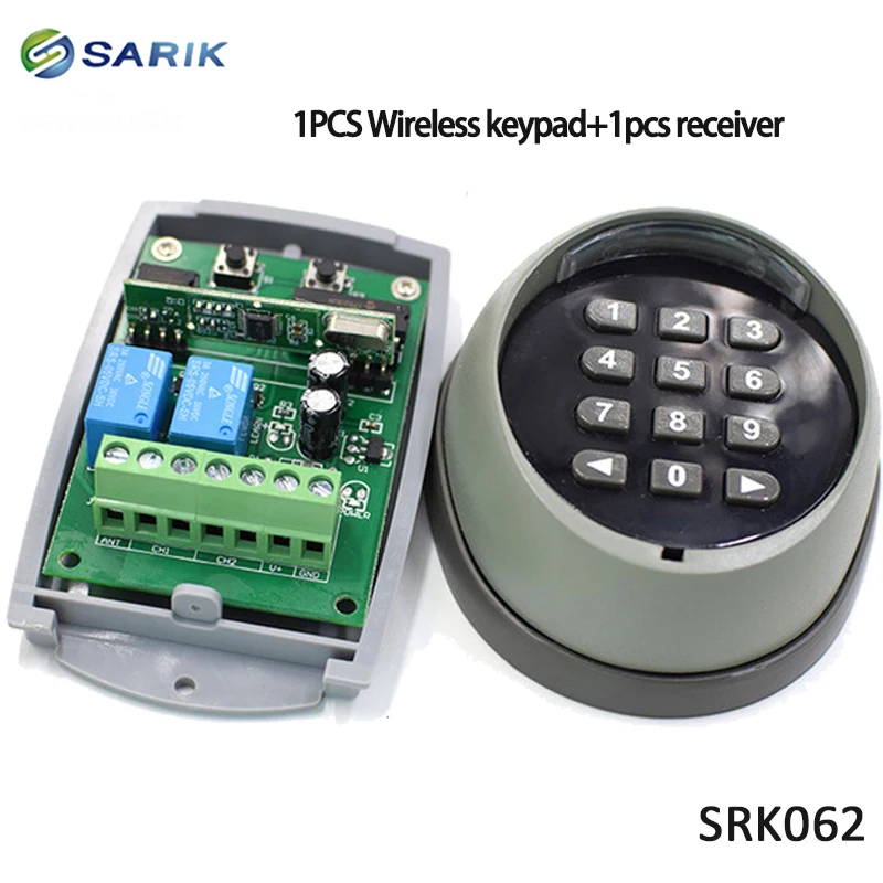 garagem controle acesso 433 mhz alta qualidade 03