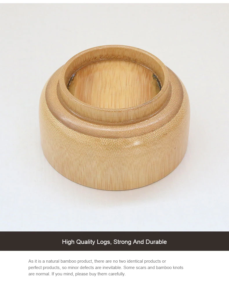 XZJJA натуральная бамбуковая деревянная посуда чаша детский герметичный контейнер для еды Экологичная кухонная суповой салатный лапша, рис сервировочная миска