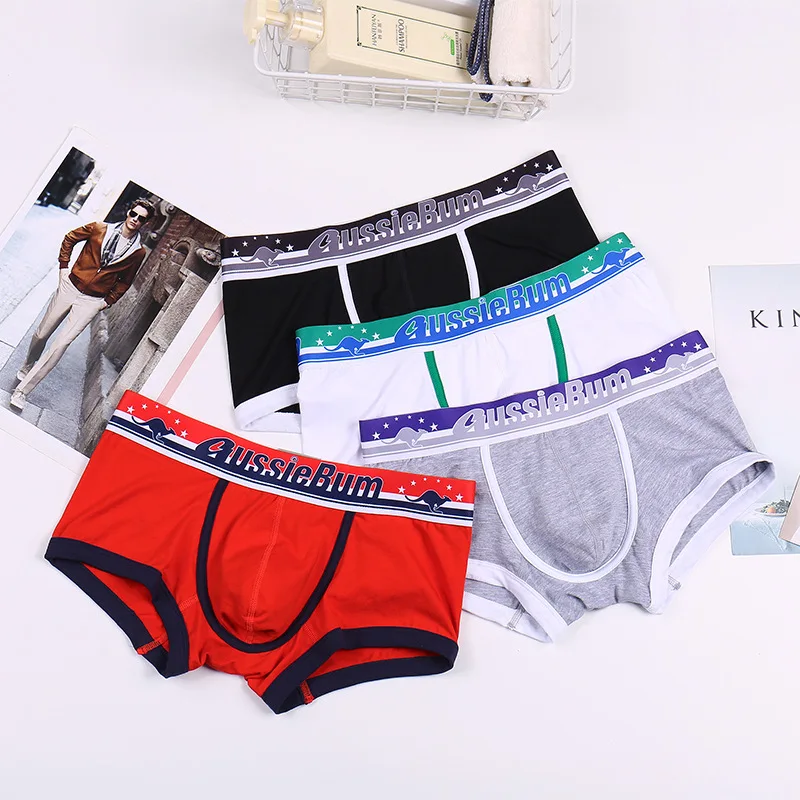 Aussiebum Men's Underwear U Convex Design Waist Polyester Plus Size