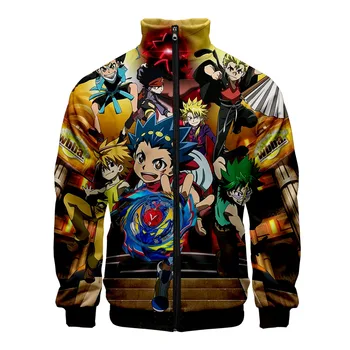 

Beyblade Burst Evolution Polyester Hot Slim Fit Windbreaker Men Slim Fit Zipper Fashion Trend Casual Jacket Windbreaker