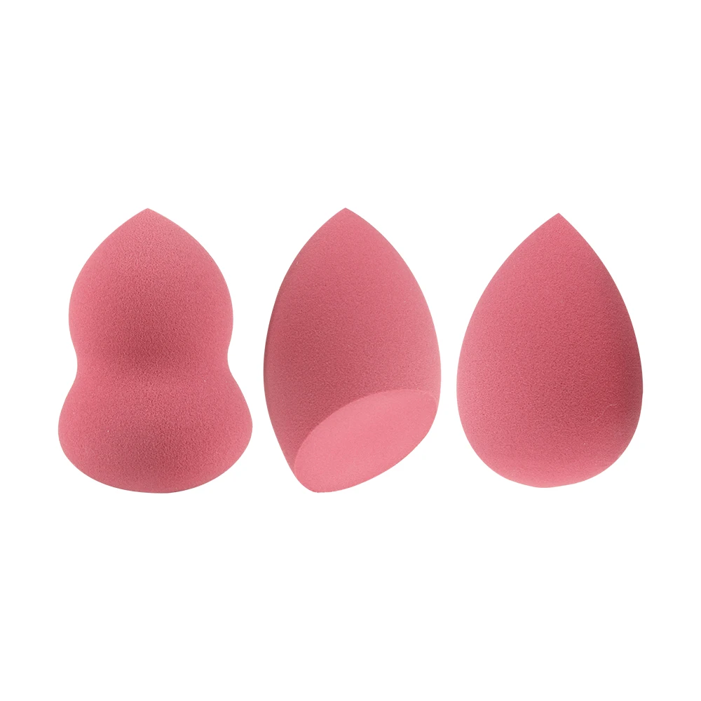 1/2pcs Maquillaje Esponja Polvo Puff Seco y Húmedo Combinado Belleza  Cosmética Bola Base Polvo